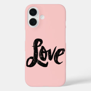Funda iPhone 16 Amor Manejo Moda París Pink Valentine