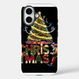 Funda iPhone 16 Amor y alegría esta Navidad