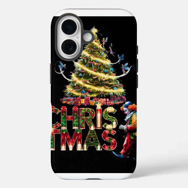 Funda iPhone 16 Amor y alegría esta Navidad (Reverso )