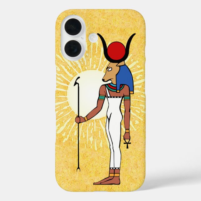 Funda iPhone 16 Ancient Egyptian Goddess Hathor (Reverso )