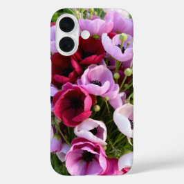 Funda iPhone 16 Anemone Charm