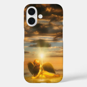 Funda iPhone 16 Angel Child LIGHT THE WORLD