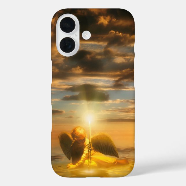Funda iPhone 16 Angel Child LIGHT THE WORLD (Reverso )