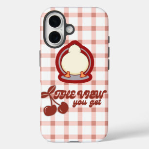 Funda iPhone 16 Animal Personalizado con diseño retro controlado