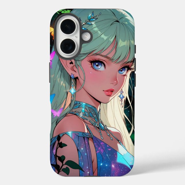 Funda iPhone 16 Anime (Reverso )