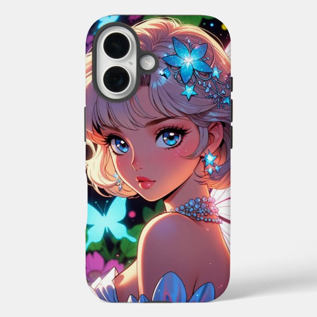Funda iPhone 16 Anime (Reverso )