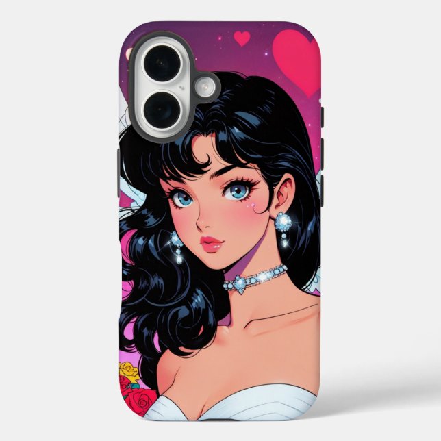 Funda iPhone 16 Anime (Reverso )