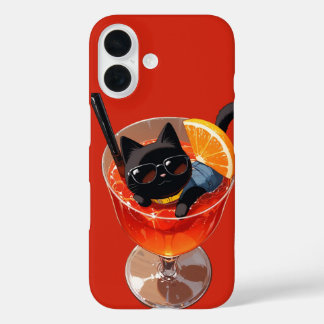 FUNDA iPhone 16 ANIME GATO NEGRO 