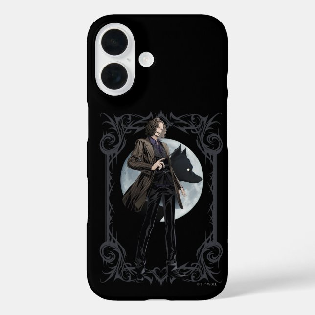 Funda iPhone 16 Anime Sirius Black Animagus (Reverso )