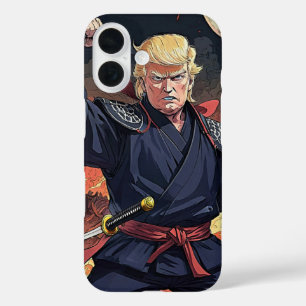 Funda iPhone 16 Anime Trump - Aumentan el puño