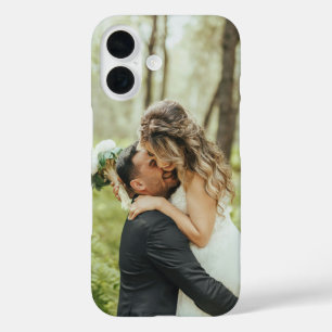 Funda iPhone 16 Aniversario del Boda de imágenes fotográficas pers