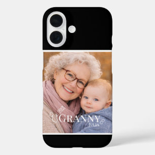 Funda iPhone 16 Año de establecimiento de la foto de la abuela Cor