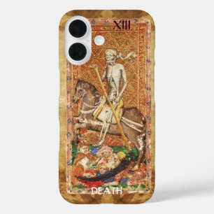 FUNDA iPhone 16 ANTIQUE RENAISSANCE TAROTS 13 / MUERTE