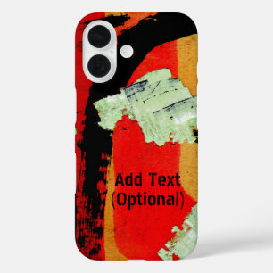 Funda iPhone 16 Anuncio de pared pelada