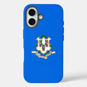 Funda iPhone 16 Apple iPhone 16 Funda-Mate con bandera de Connecti