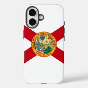 Funda iPhone 16 Apple iPhone 16 Funda-Mate con bandera de Florida
