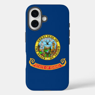 Funda iPhone 16 Apple iPhone 16 Funda-Mate con bandera Idaho