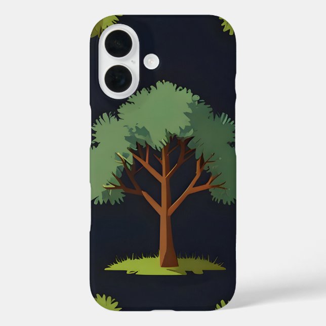 Funda iPhone 16 árbol (Reverso )