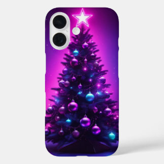 Funda iPhone 16 árbol de Navidad