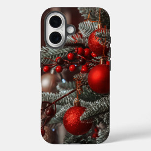 Funda iPhone 16 Árbol de Navidad