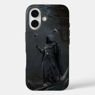 Funda iPhone 16 Arca de las sombras - Guerrero de doble hoja