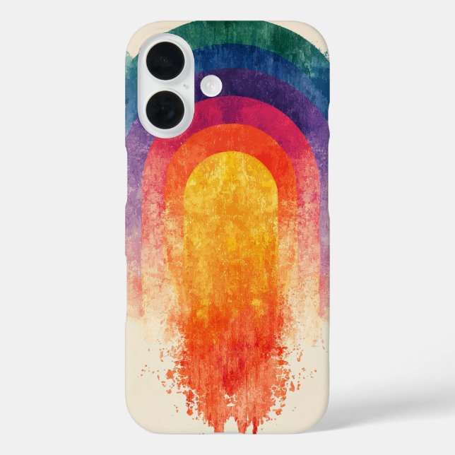 Funda iPhone 16 Arco terrestre - Estuche para teléfono (Reverso )
