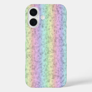 Funda iPhone 16 Arcoiris en optik de cuero elefante