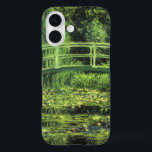 Funda iPhone 16 Arenas blancas de Claude Monet, arte vintage<br><div class="desc">White Waterlilies (1899) de Claude Monet es una pintura de naturaleza floral de estilo impresionista de época. Es una de las muchas variaciones de los nenúfares y de las pinturas de pasarelas japonesas que Monet pintó en su jardín de flores de temporada de primavera en Giverny, Francia. Un puente peatonal...</div>