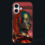 Funda iPhone 16 ARES - CYBORG PORTRAIT Science Ficción<br><div class="desc">Carácter de nuestra película 3D Hyperion World . ARES :Cyborg de Hyperion ,  un marco de animación.</div>