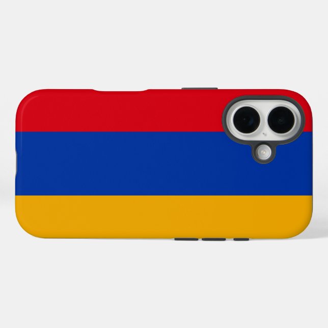 Funda iPhone 16 Armenia (Reverso (Horizontal))
