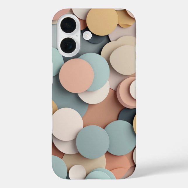 Funda iPhone 16 Armonía circular (Reverso )