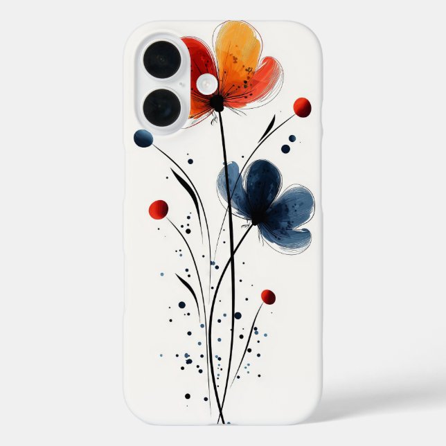 Funda iPhone 16 Armonía quemada (Reverso )