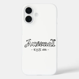 Funda iPhone 16 Arsenal Retro