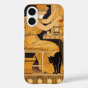 Funda iPhone 16 Arte Antiguo Moderno, El Amor Conquista a Todos Ci