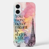 Arte de cita de la Torre Eiffel de París en acuare