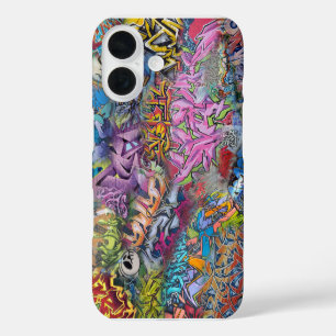 Funda iPhone 16 arte de graffiti