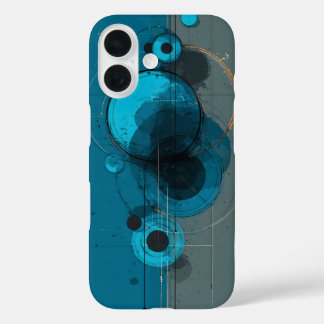Funda iPhone 16 Arte geométrico abstracto