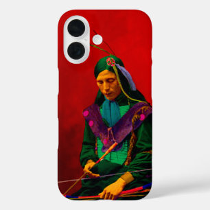 Funda iPhone 16 Arte pop indio cherokee