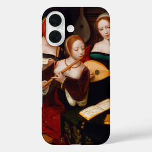 Funda iPhone 16 Arte Renacentista Vintage Tres Músicas Femeninas