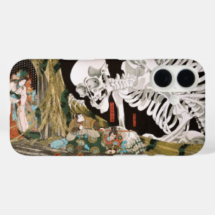 Funda iPhone 16 Arte vintage de Ukiyo-e Kuniyoshi Espectro de Esqu