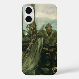 Funda iPhone 16 Aseos del mar de Edouard Manet, arte de época