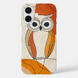 Funda iPhone 16 Aspecto curioso de búho