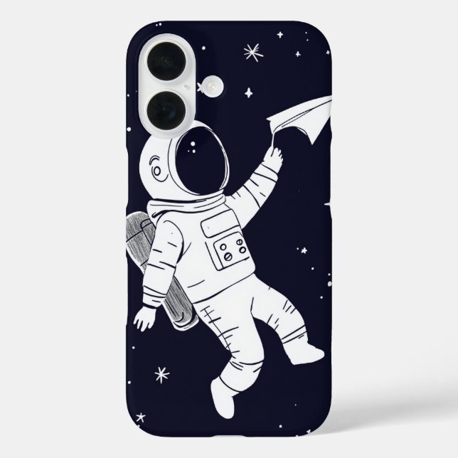 Funda iPhone 16 "astronauta" (Reverso )
