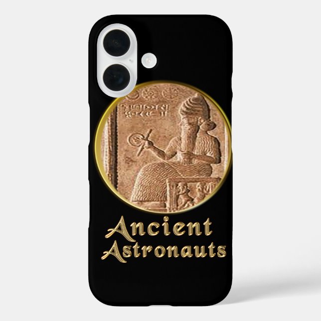 Funda iPhone 16 Astronautas antiguos (Reverso )