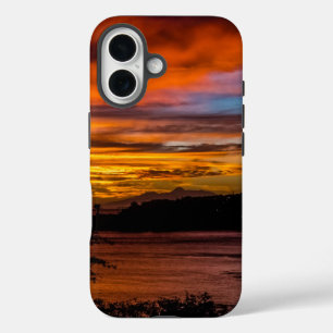 Funda iPhone 16 Atardecer en Praia, Cabo Verde