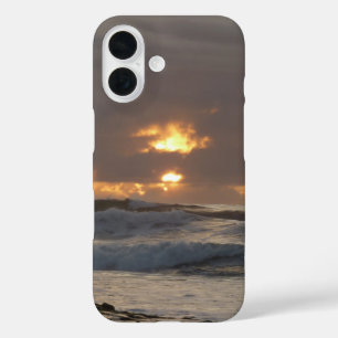 Funda iPhone 16 Atardecer en San Diego IV Paisaje marino de Califo
