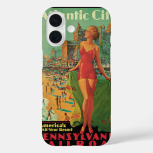 Funda iPhone 16 Atlantic City Resort, Ferrocarril de Pennsylvania