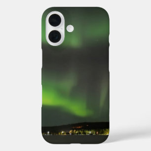 Funda iPhone 16 Aurora borealis en el caso del iPhone del cielo