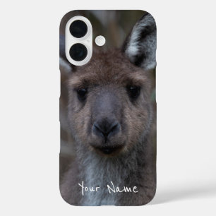 Funda iPhone 16 Australia: El canguro gris occidental se enfrenta