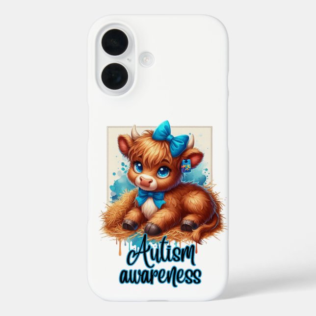 Funda iPhone 16 Autism Awareness Iphone case (Reverso )